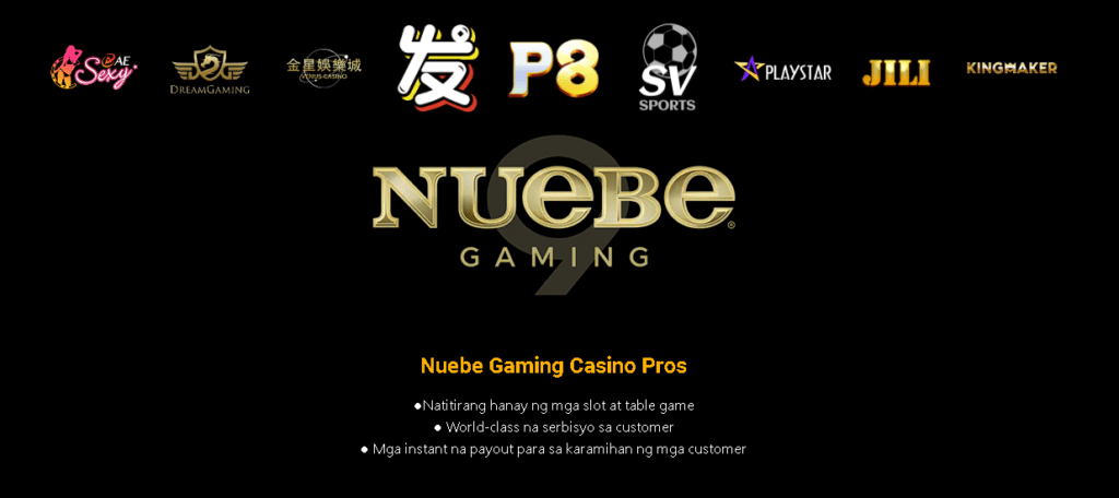 Sa kabuuan, ang Nuebe Gaming ay isang mahusay na pagpipilian para sa mga manlalaro sa lahat ng antas.