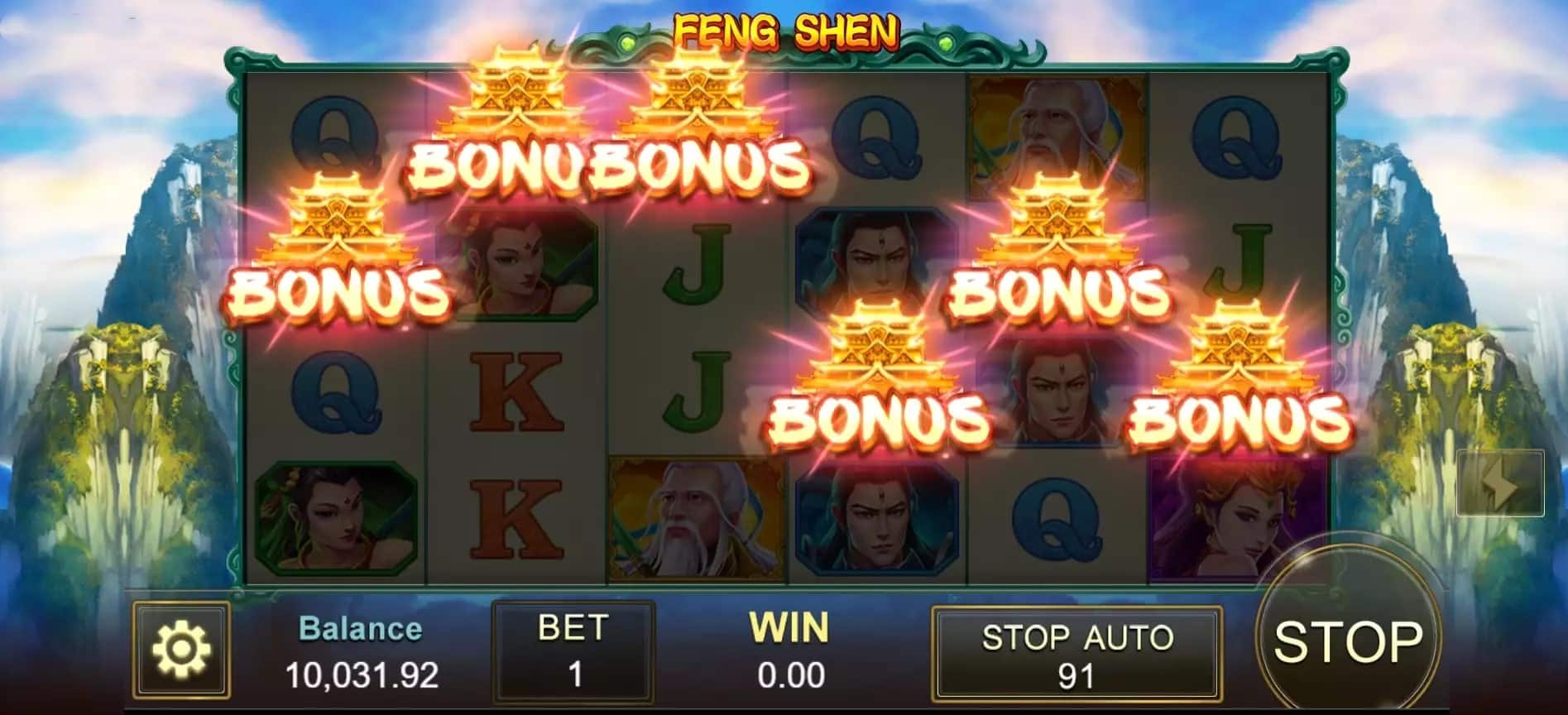 Ang Fengshen slot machine ay isang masayang Asian-style Chinese-themed slot machine na inilunsad ng Geely Games.