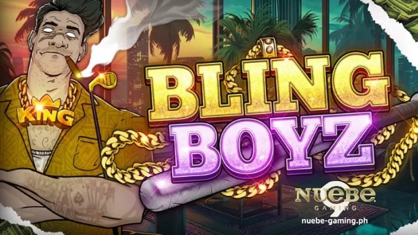 Ang Bling Boyz ay isang video slot mula sa Kalamba Gamesna may 6 na reel, 4 na row, at 4,068 na paraan para manalo .